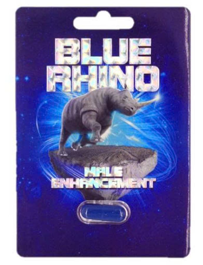 Viên uống cao cấp tinh chất thiên nhiên dành cho phái mạnh Rhino Blue MALE ENHANCEMENT 1 Viên