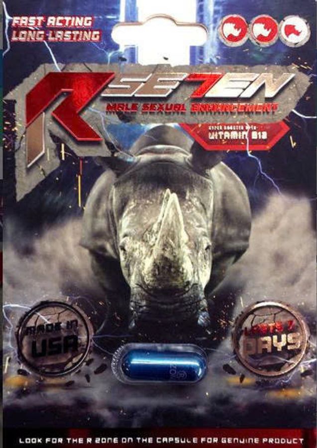 Viên uống cao cấp tinh chất thiên nhiên dành cho phái mạnh Rhino Rse7en 1 Viên - MALE SEXUAL