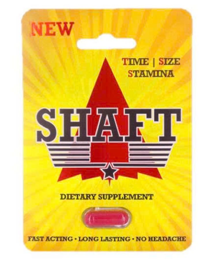 Viên uống tăng cường sinh lý nam Shaft DIETARY SUPPLEMENT cao cấp 1 Viên 7 Ngày