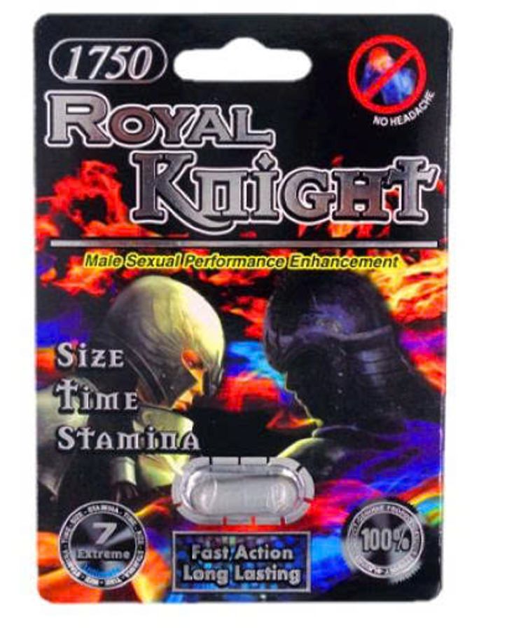 Viên uống cao cấp tinh chất thiên nhiên dành cho phái mạnh Royal Knight 1750mg 1 Viên - Male Sexual