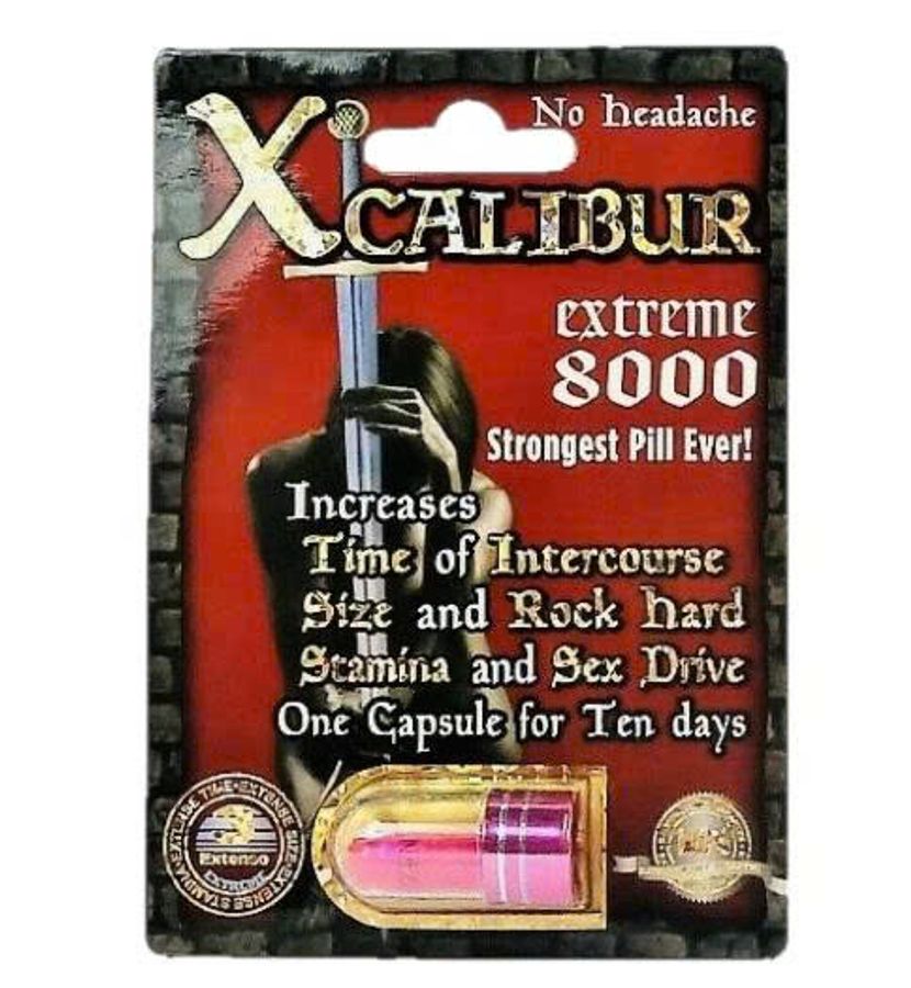 Viên uống tăng cường sinh lý nam Xcalibur Extreme 8000 cao cấp 1 Viên 10 Ngày