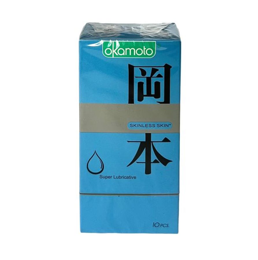 Bao Cao Su Okamoto Skinless Skin Super Lubricated Siêu Bôi Trơn Hộp 10 Cái 367765