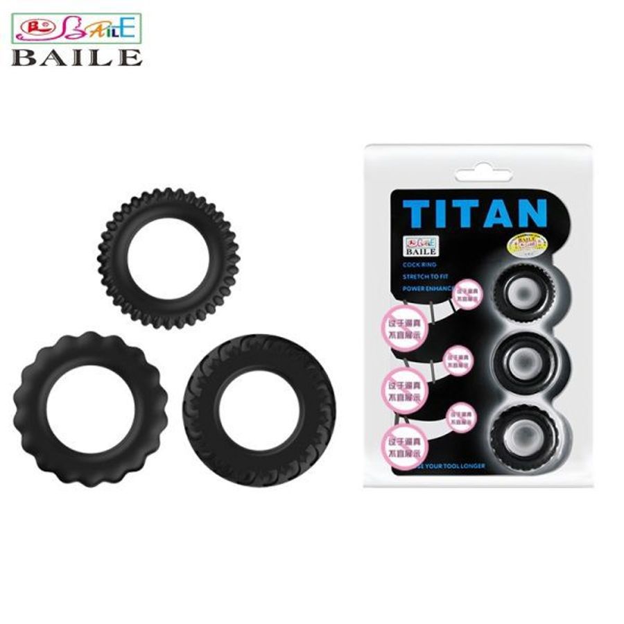 BỘ 3 VÒNG TITAN (BAILE) Dành Cho Nam chính hãng