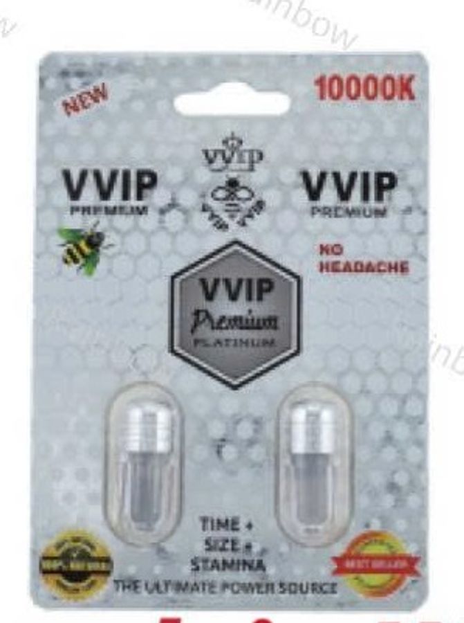 Viên uống cao cấp tinh chất thiên nhiên dành cho phái mạnh VVIP Premium 10000K Silver 2 Viên