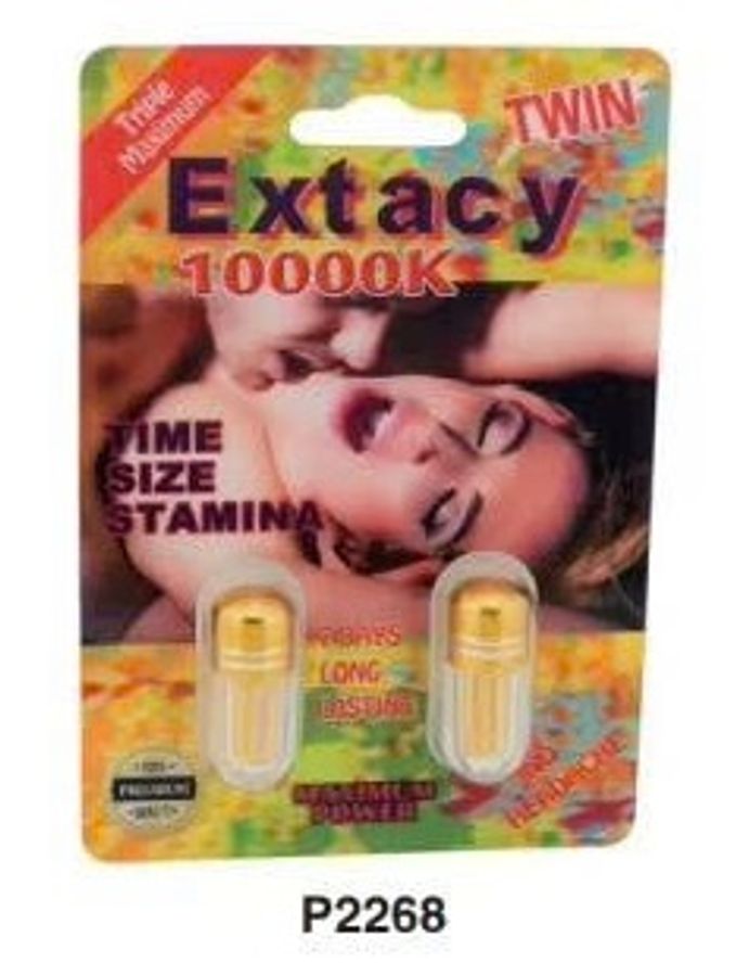 Viên uống tăng cường sinh lý nam Extacy 10000K cao cấp 2 Viên 7 Ngày