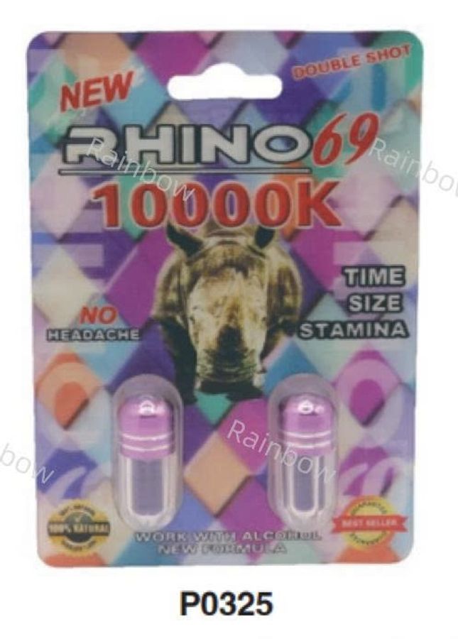 Viên uống cao cấp tinh chất thiên nhiên dành cho phái mạnh Rhino 69 10000K 2 Viên