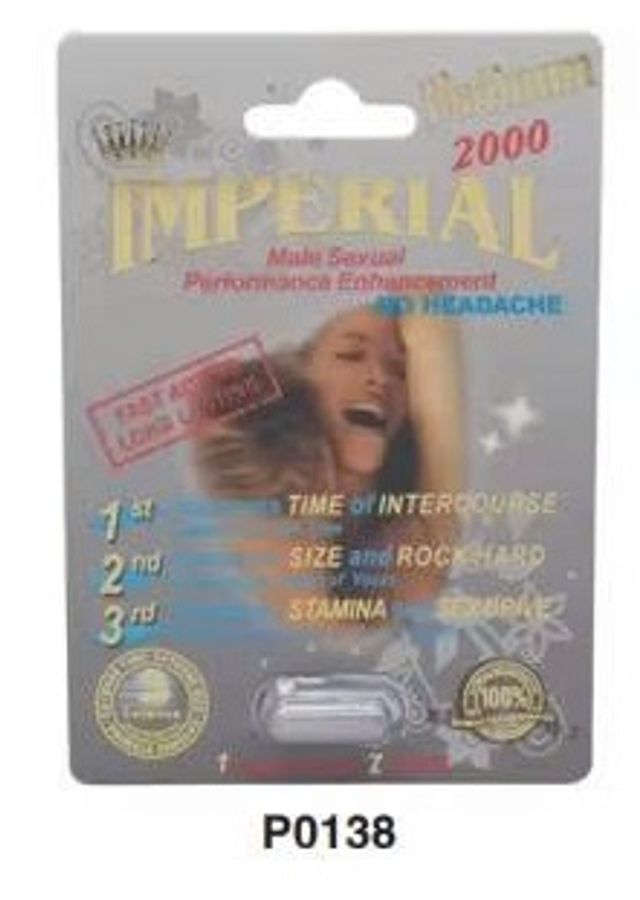 Viên uống tăng cường sinh lý nam IMPERIAL Platinum 2000 cao cấp 1 Viên 7 Ngày