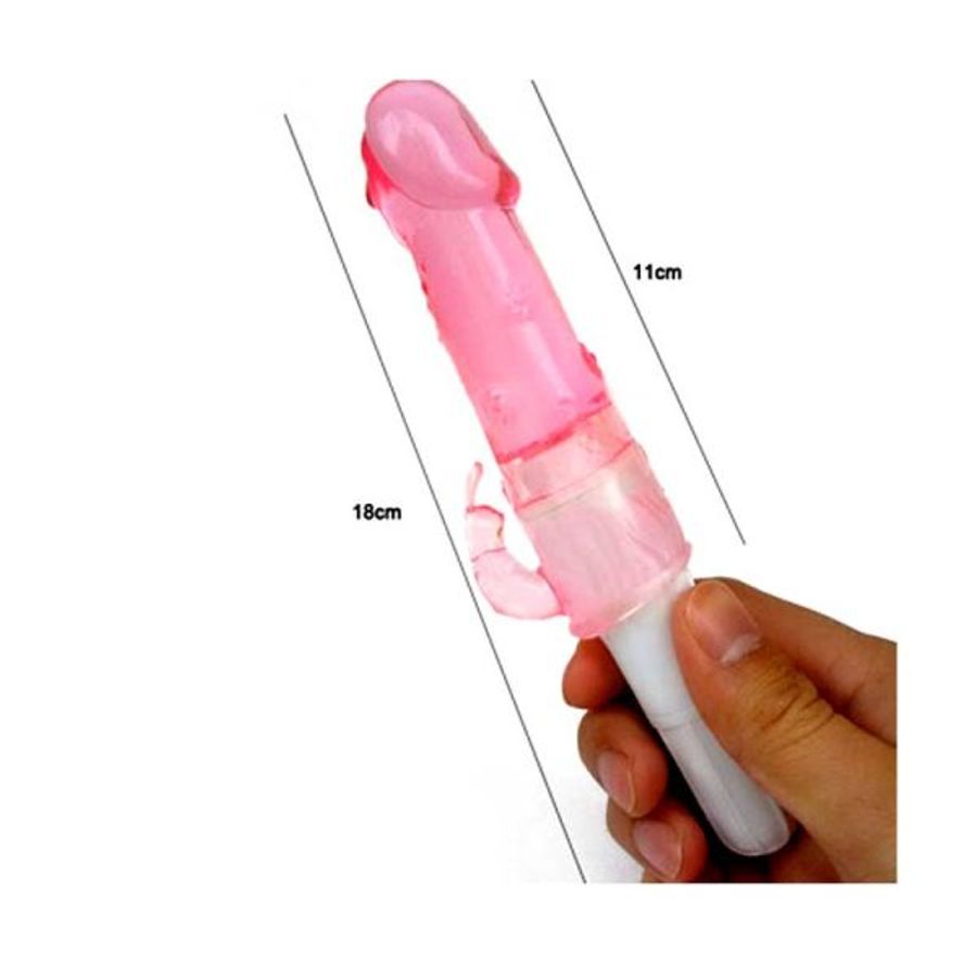 Dương Vật Giả 1 Pin Trong Suốt Shaki 365848