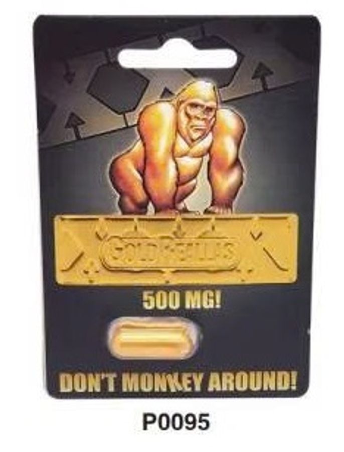 Viên uống cao cấp tinh chất thiên nhiên dành cho phái mạnh GOLD REALLAS Gorilla 500mg 1 Viên