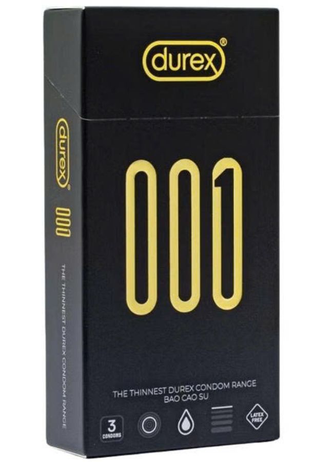 Bao cao su Durex 001 3 cái
