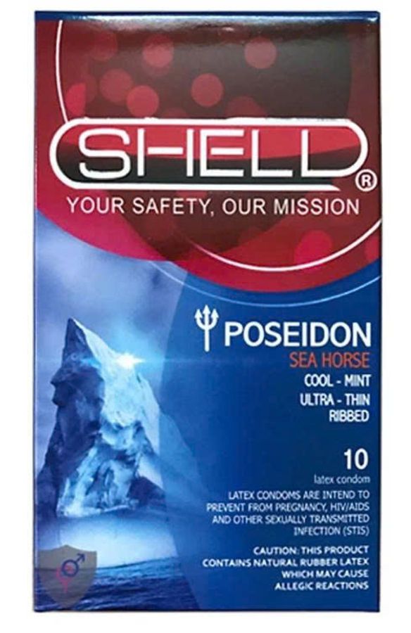 Bao cao su Shell Poseidon (Hộp 10 chiếc)