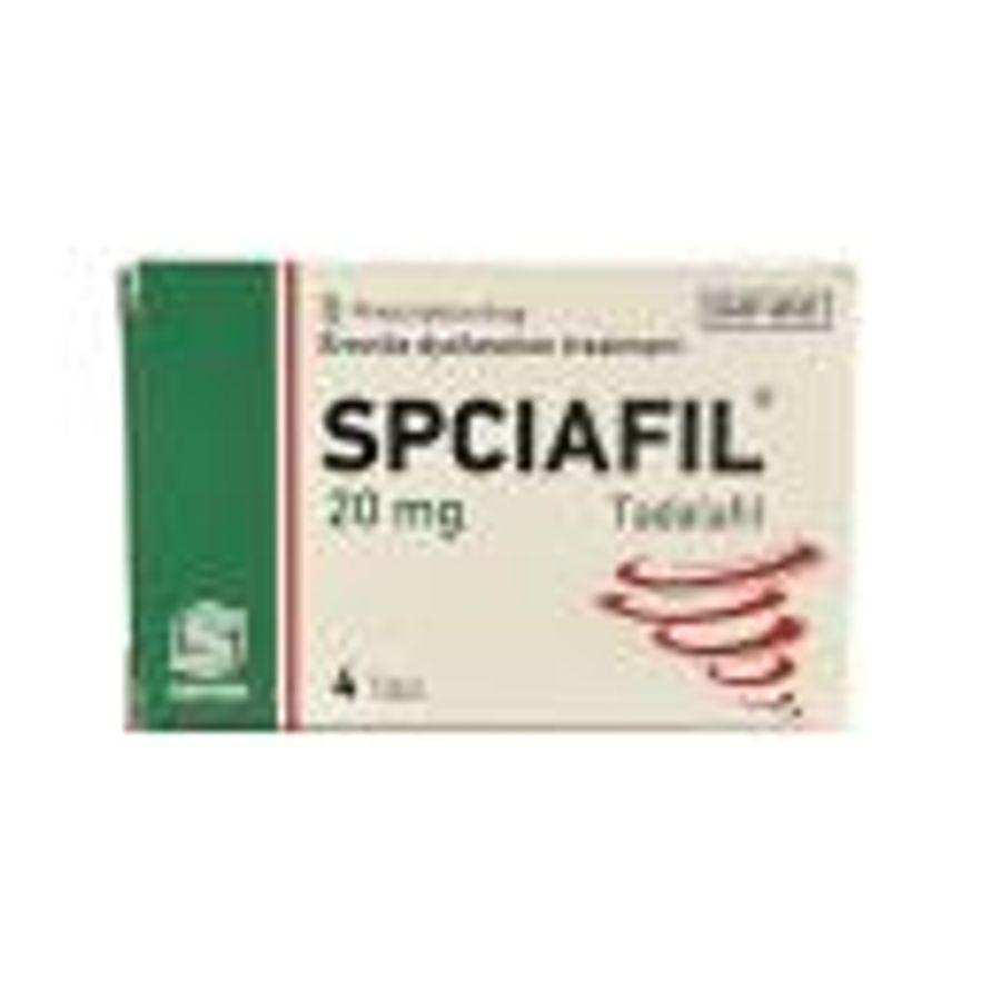 Viên hỗ trợ sinh lực nam giới Spciafil 20mg 2 viên
