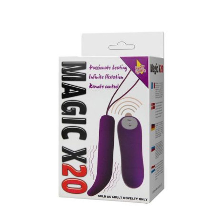 Trứng Rung Tình Yêu Magic X20 Đầu Nhọn 364605