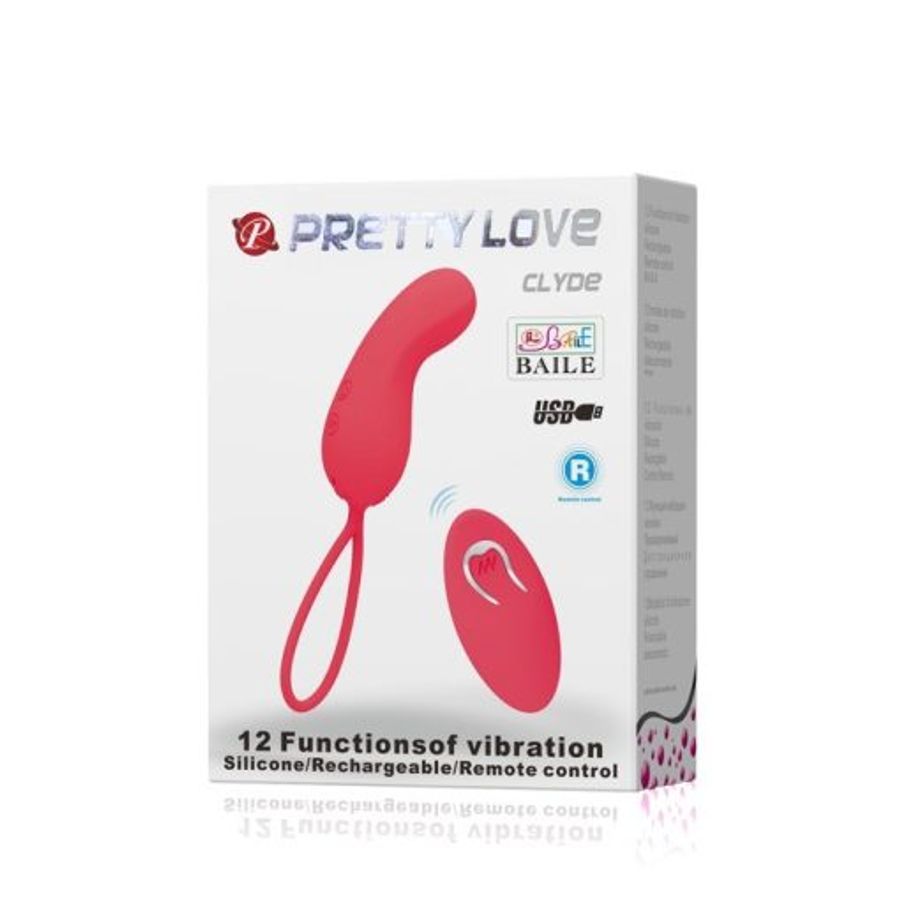 Trứng Rung Tình Yêu Pretty Love Clyde Không Dây, Sạc USB 364509