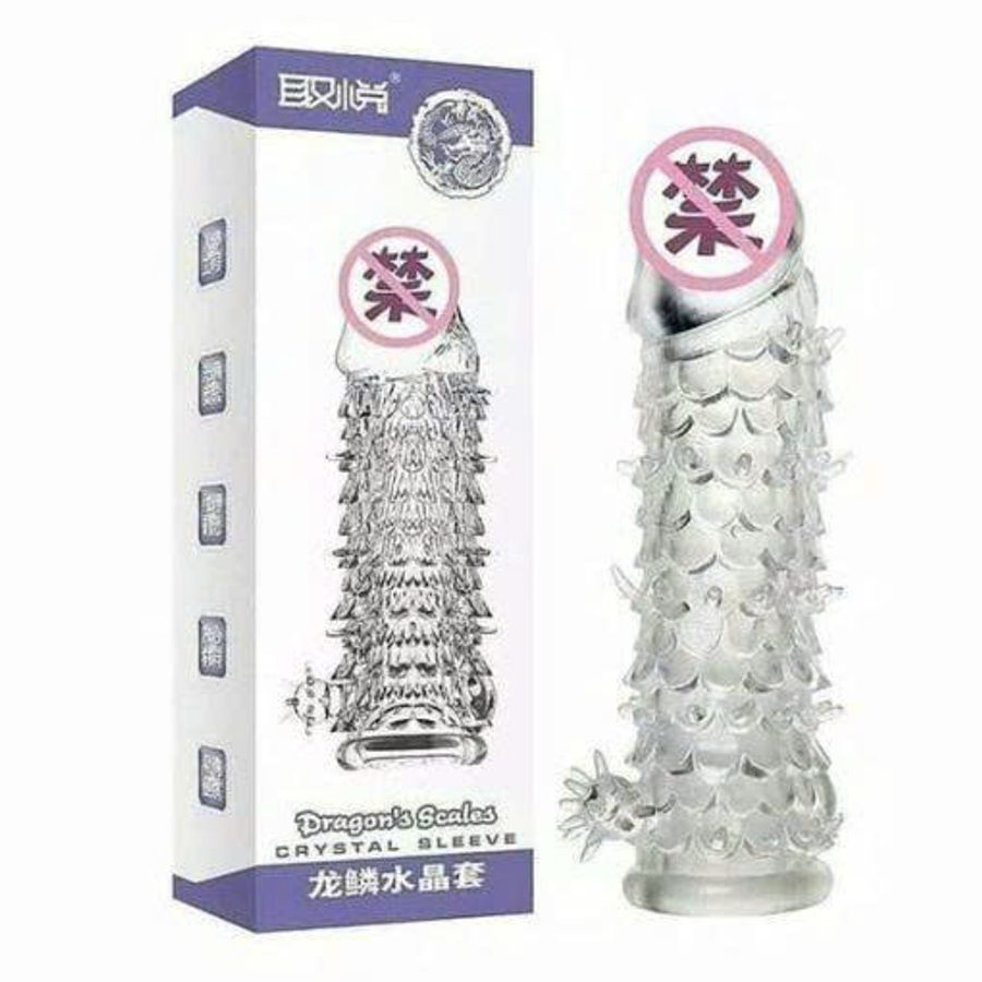 Bao Cao Su Aichao Đôn Dên Vẩy Cá Siêu Mềm Tăng Kích Thước 364068