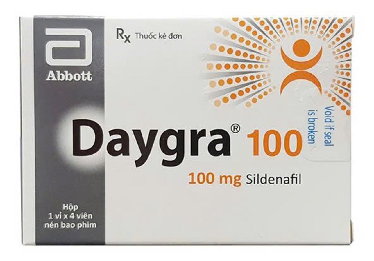 Viên hỗ trợ sinh lực nam giới Dayga 100 4 viên