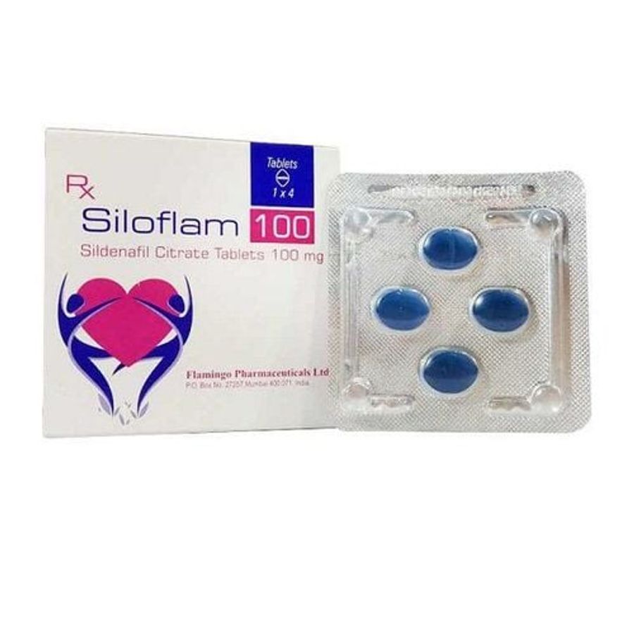 Viên uống hỗ trợ tăng cường sinh lí nam Siloflam 100mg – Chinh Phục Mọi Giới Hạn