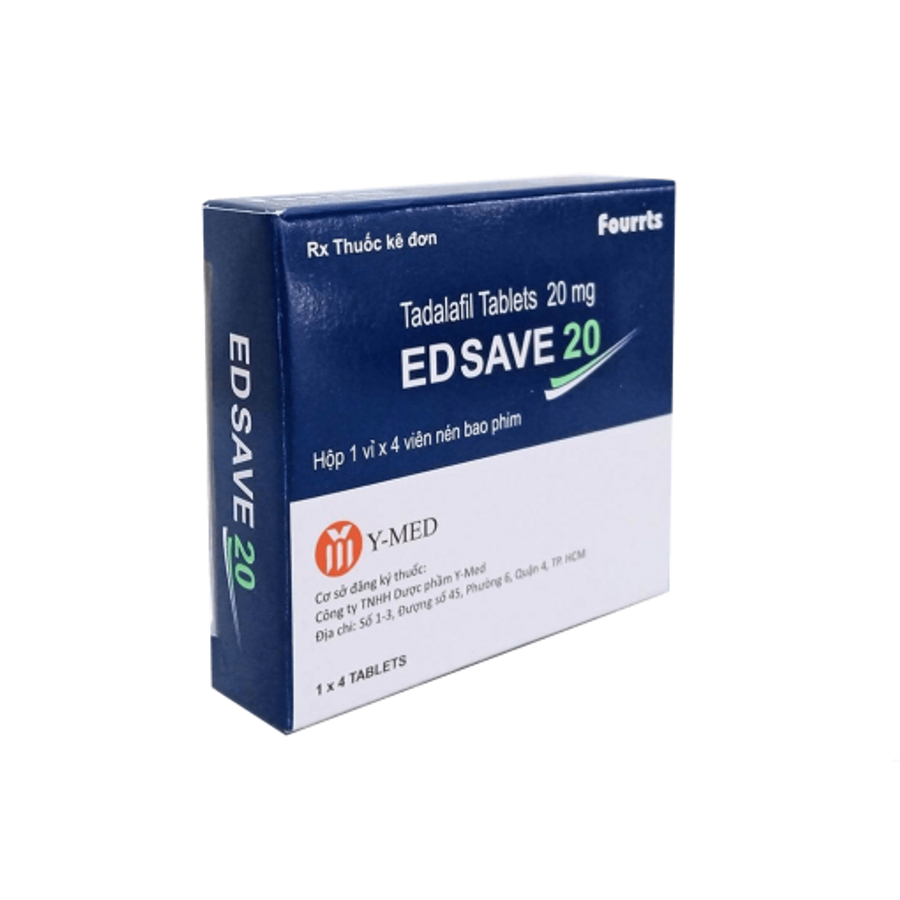 Viên uống hỗ trợ tăng cường sinh lí nam  Edsave 20