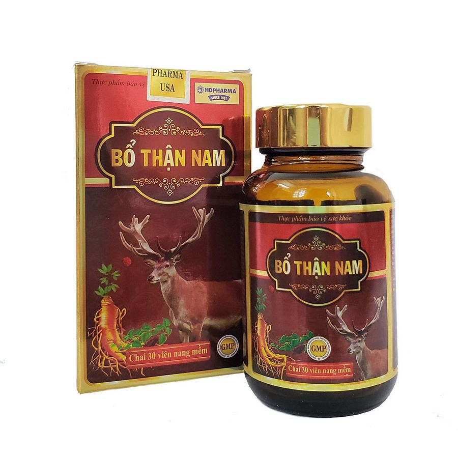 Viên uống hỗ trợ tăng cường sinh lí nam Bổ Thận Nam – Hộp 30 viên