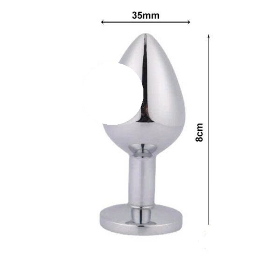 Plug inox không gỉ đế mặt cười 