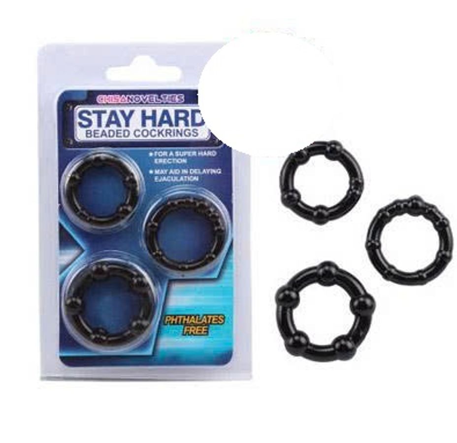 Vòng Đeo Dương Vật Stay Hard Chống Xuất Tinh Sớm – Hộp 3 cái 362254