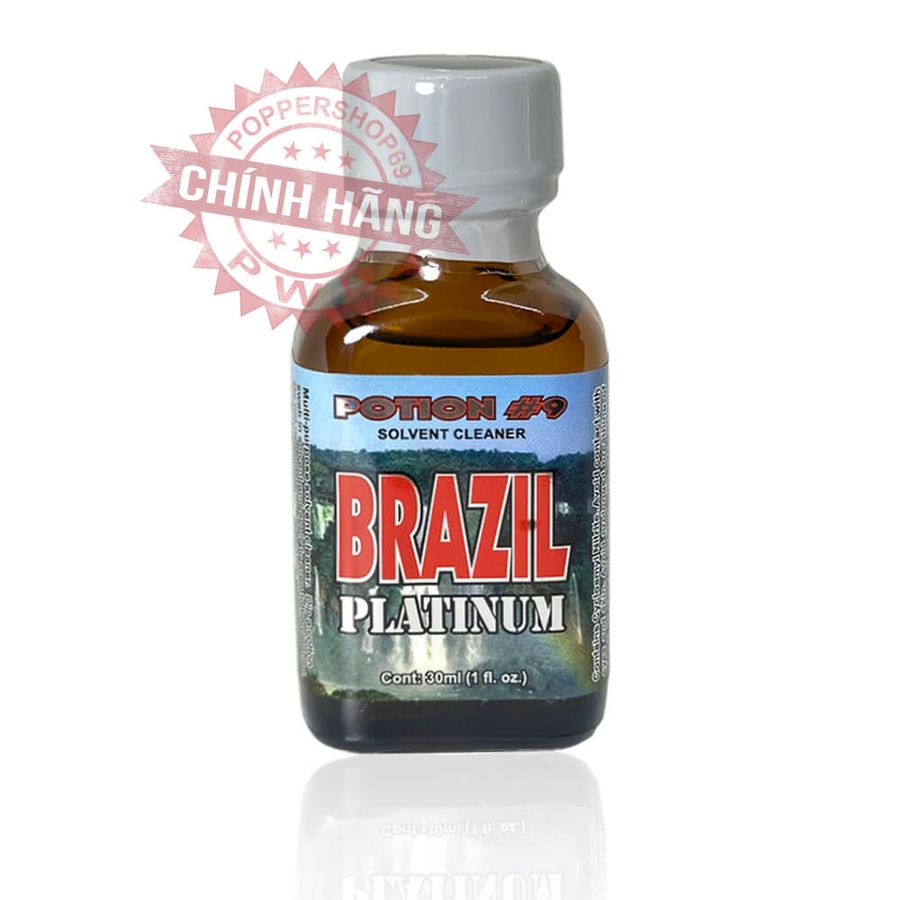 Chai hít Popper Brazil Platinum Chính Hãng Usa 30ml