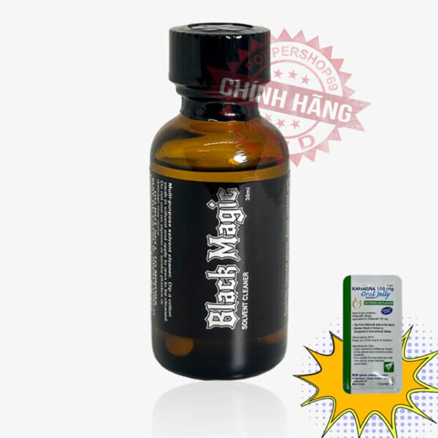 Chai hít Popper Black Magic Chính Hãng Usa 30ml