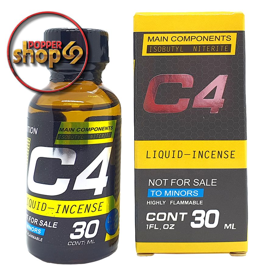 Chai hít Popper C4 vàng 30ml