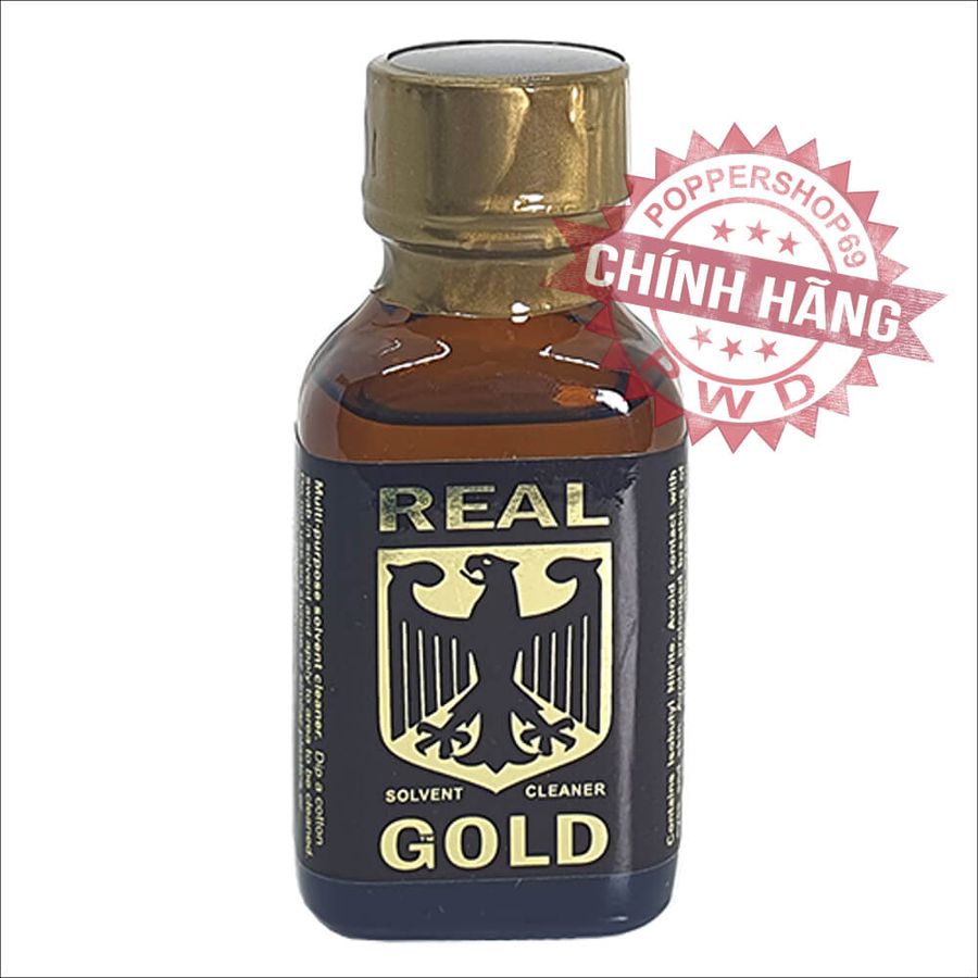 Chai hít Popper REAL GOLD 30ml Chính Hãng Usa