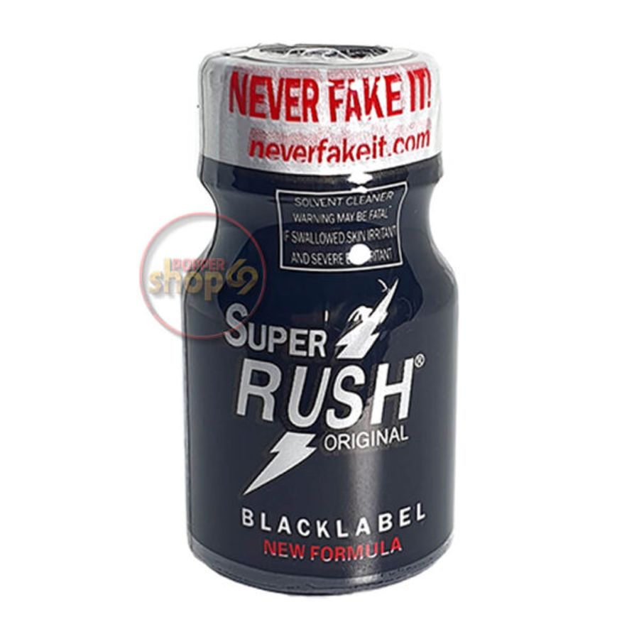 Chai hít  Popper Super Rush Black Label 10ml