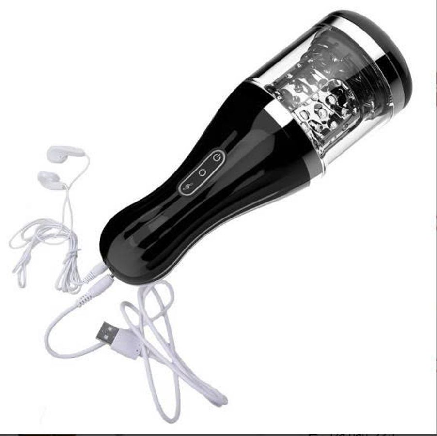 Cốc thủ dâm có âm thanh pin sạc usb Hỗ Trợ Tăng Khoái Cảm Nam Nữ Chính Hãng