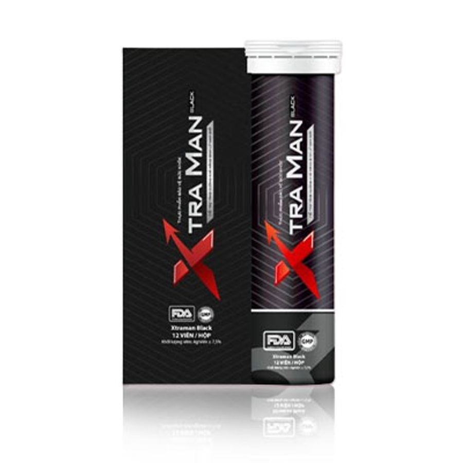 Xtraman Black – Hỗ trợ bồi bổ cơ thể & phục hồi phong độ phái mạnh
