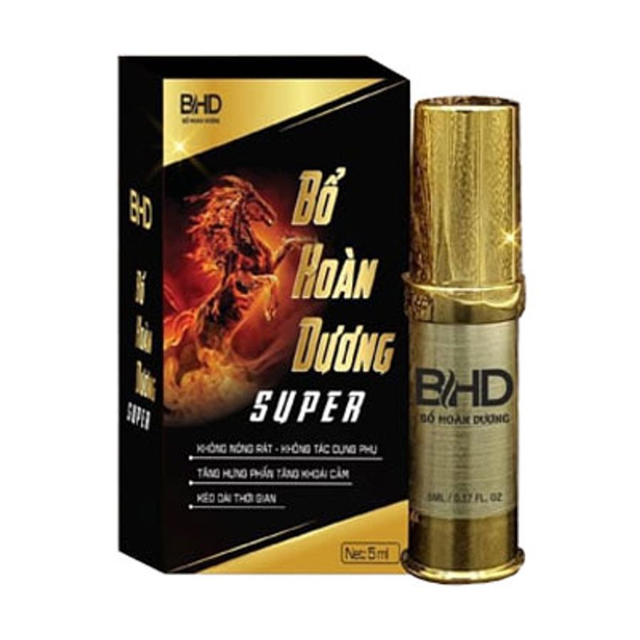 Xịt Bổ Hoàn Dương Super – Hỗ trợ tăng cương và tăng thời gian quan hệ cho nam