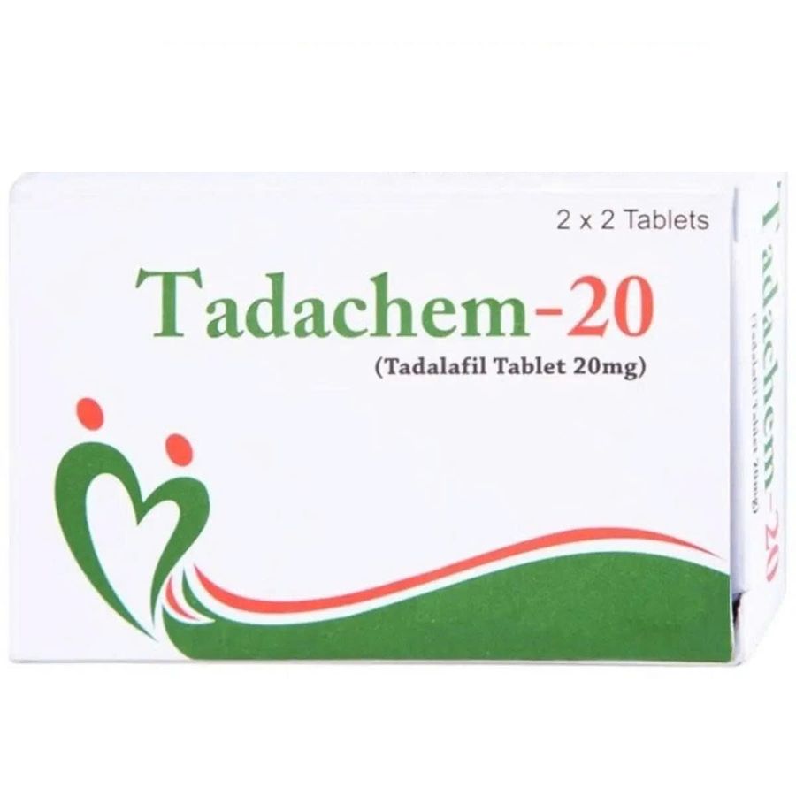 Viên uống hỗ trợ phái mạnh tăng bản lĩnh đàn ông Tadachem - 20 Aurochem (Hộp 2 vỉ x 2 viên)