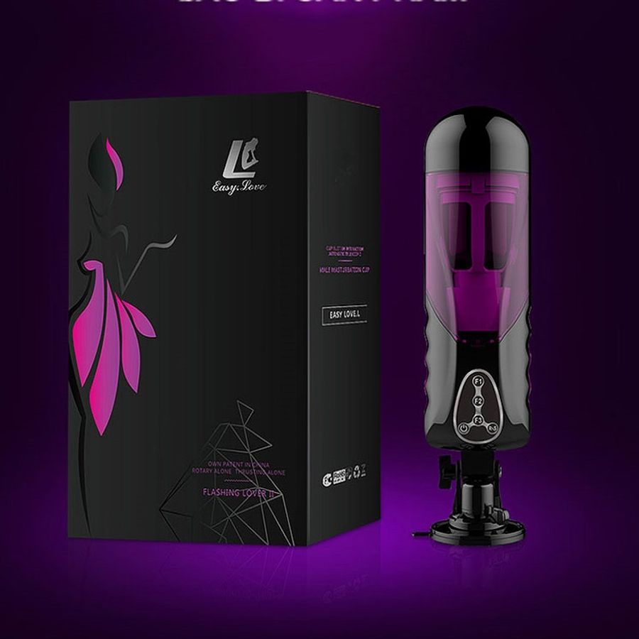 Máy thủ dâm tự động EASYLOVE - Rung, xoay, thụt