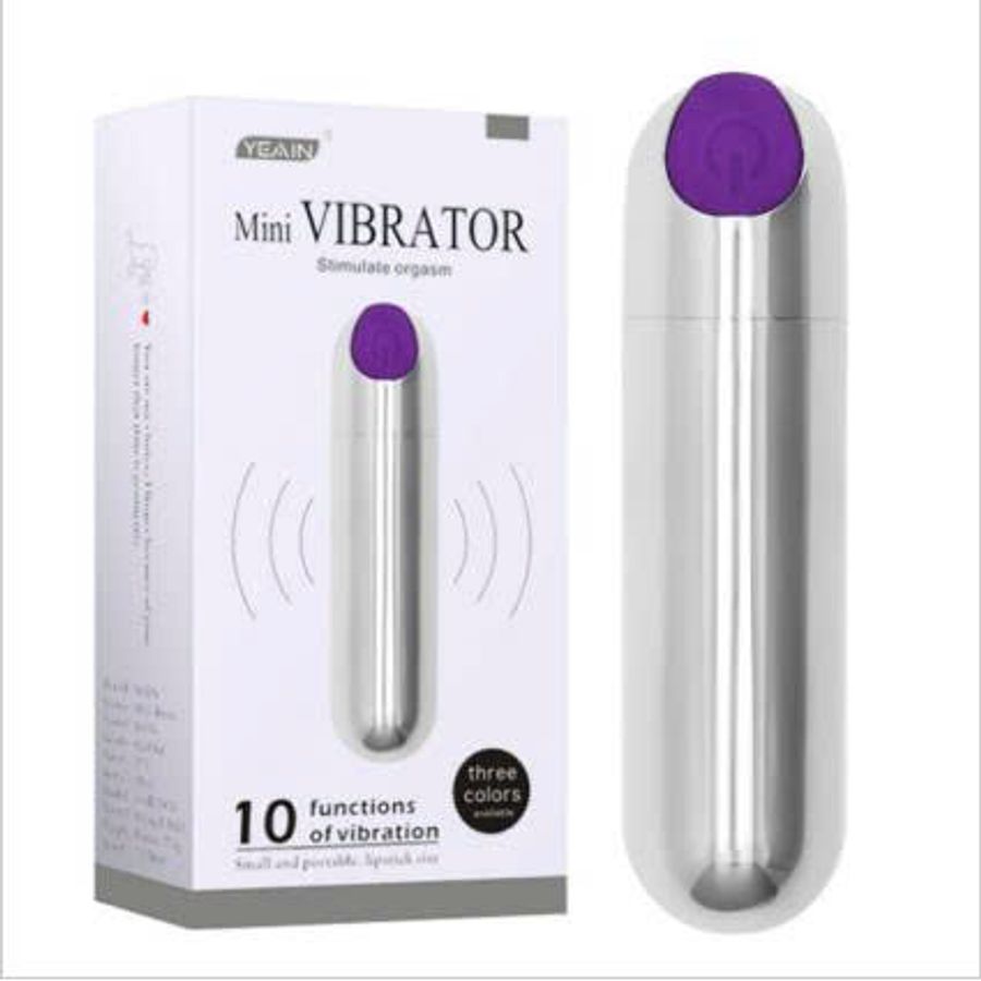 Viên đạn rung inox 10 chế độ