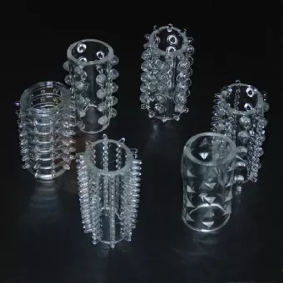 Bộ 6 bao cao su đôn dên khúc giữa