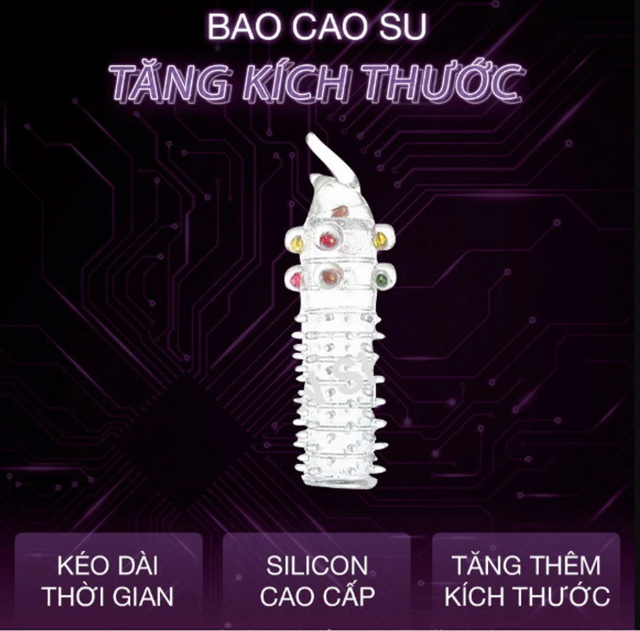 Bao cao su đôn dên bi gai