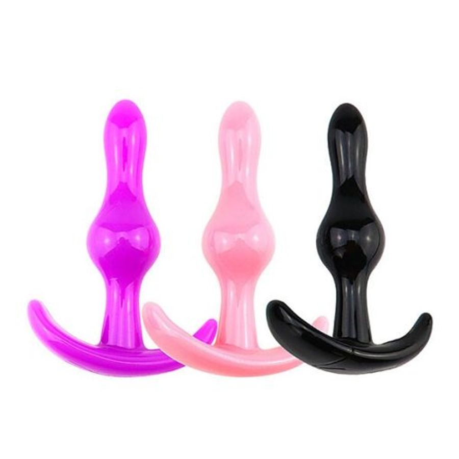 Phích cắm hậu môn silicon 1 nấc