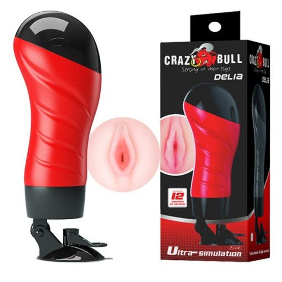 Âm đạo giả gắn tường Crazy Bull Delia cao cấp