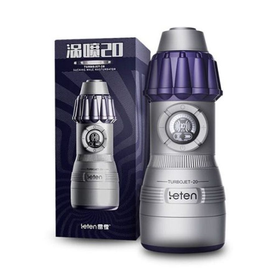 Máy thủ dâm Leten Turbojet 20 Sucking rung bú mút co bóp