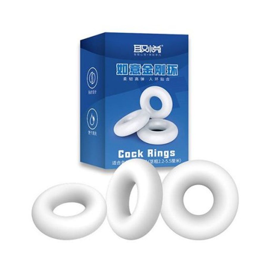 Bộ 3 vòng đeo dương vật chống xuất tinh sớm Aichao