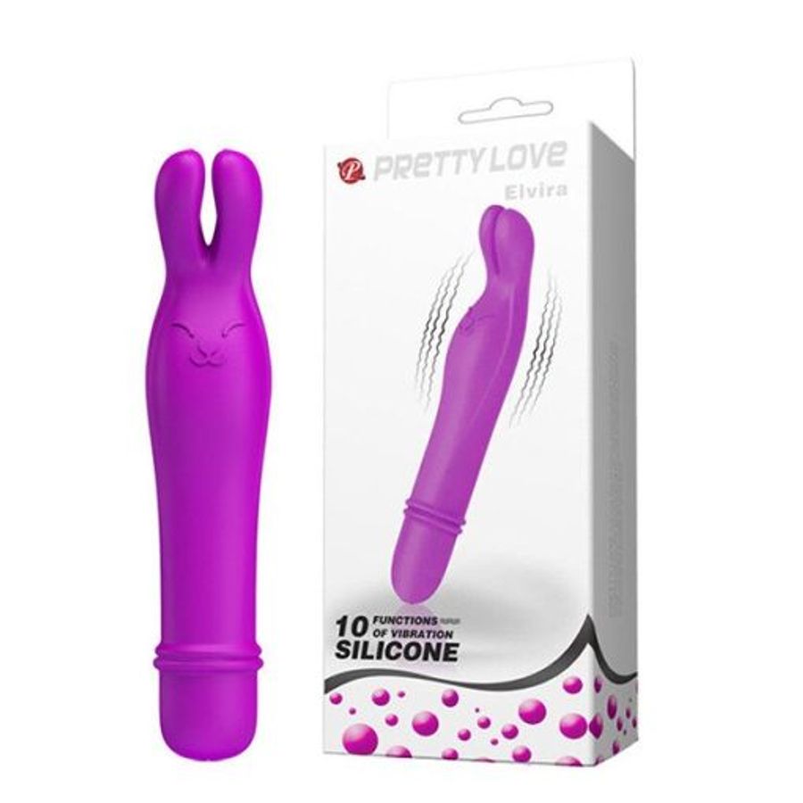 Dương vật giả cỡ nhỏ Pretty Love Elvira 10 chế độ rung