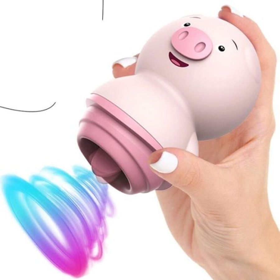 Lưỡi rung liếm nguỵ trang chú heo kute