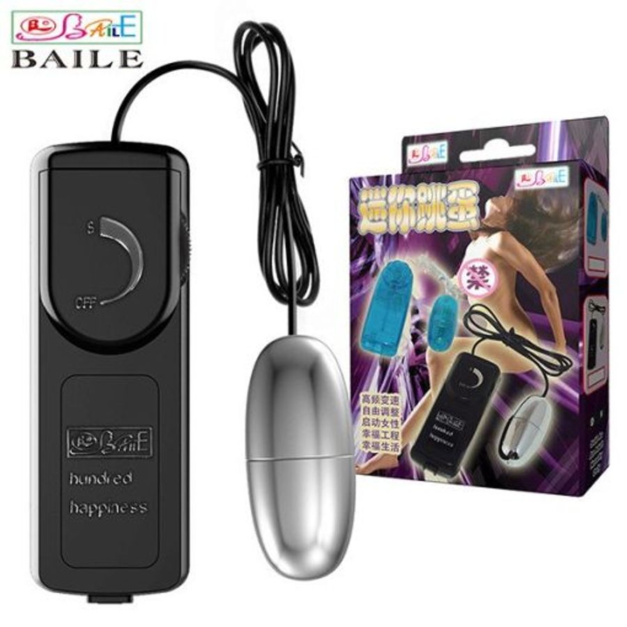 Trứng rung 1 đầu inox chính hãng Baile