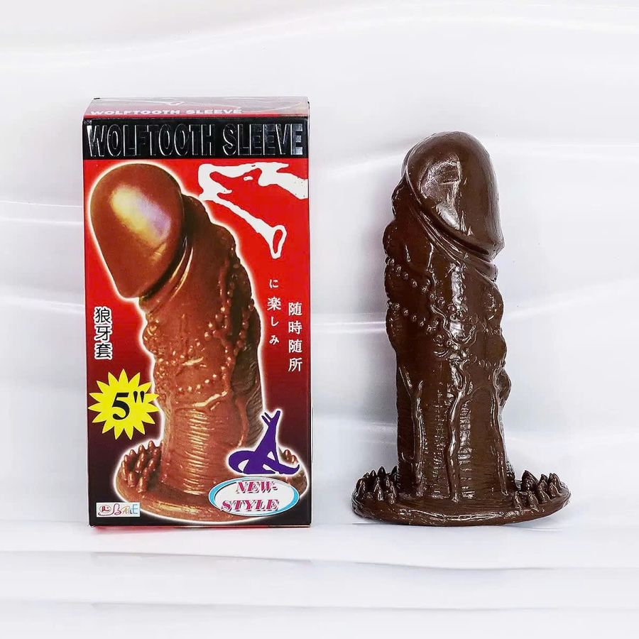 Bao cao su đôn dên gân gai Wolf Tooth Sleeve 355040