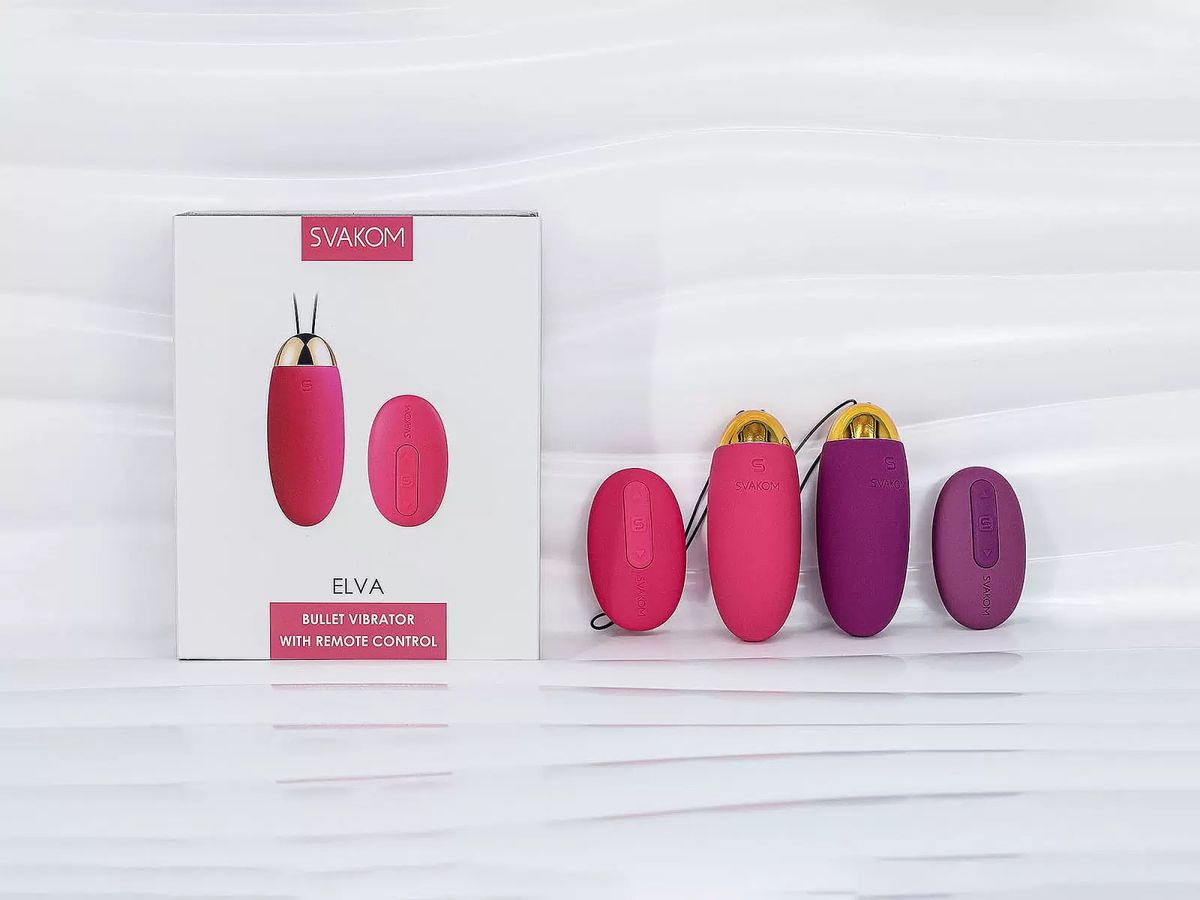 Trứng rung tình yêu Svakom ELVA pin sạc nhập khẩu USA