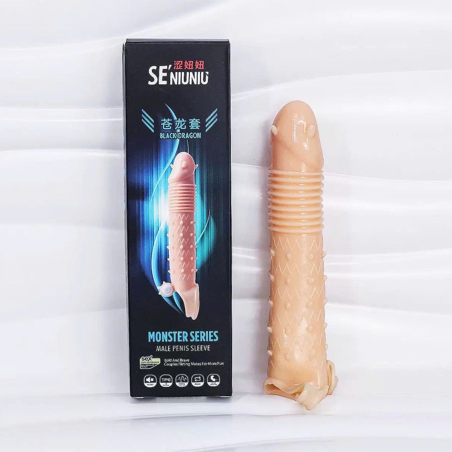 Bao cao su đôn dên Se'niuniu gai bi đầu siêu mềm mại