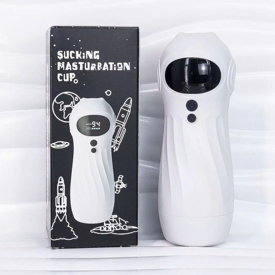 Âm đạo giả ngụy trang co bóp siêu mềm mại pin sạc với 40 kiểu rung hút