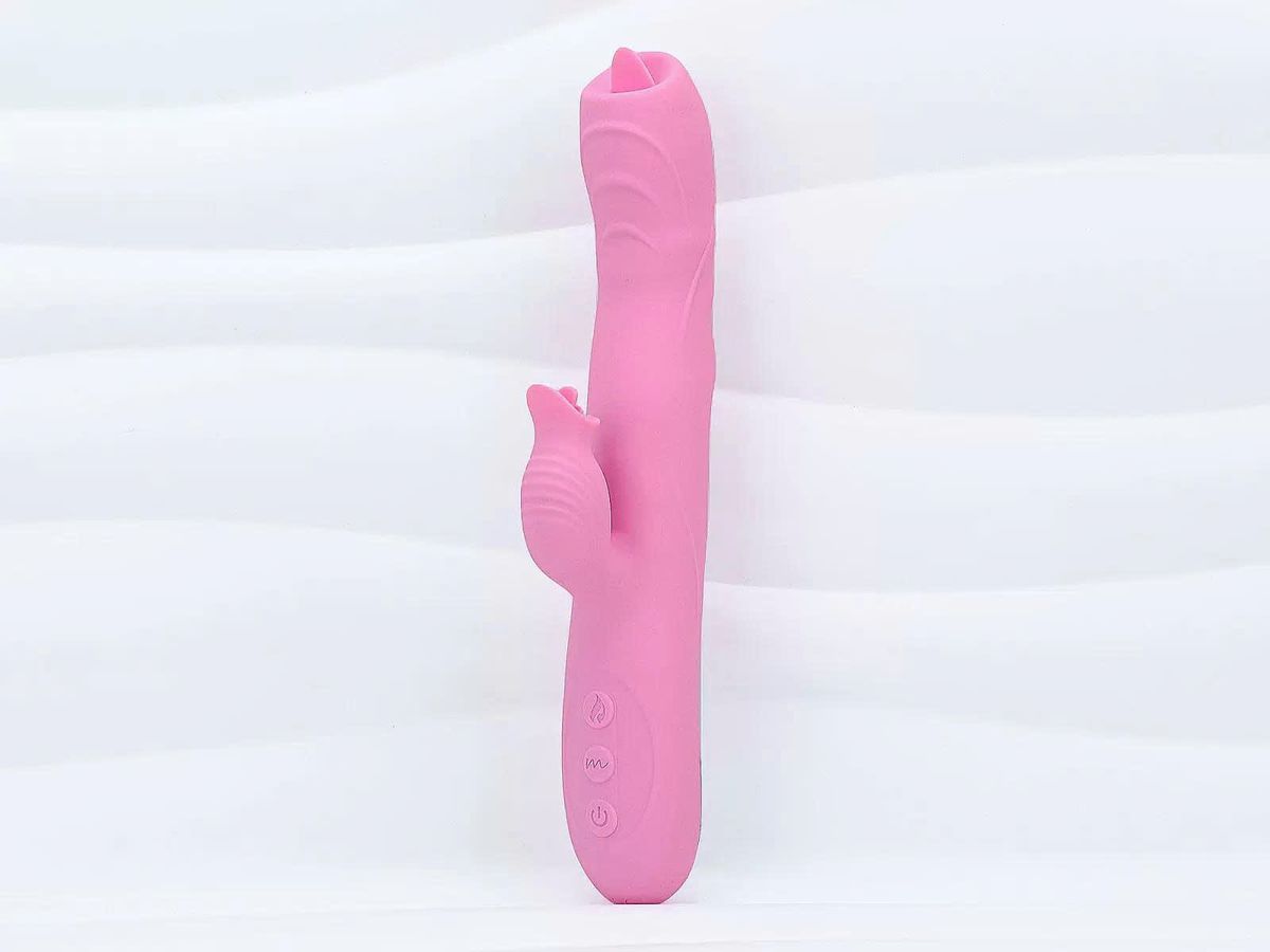 Dương vật giả đa năng Joker rung, thụt, lưỡi liếm phát nhiệt 354639